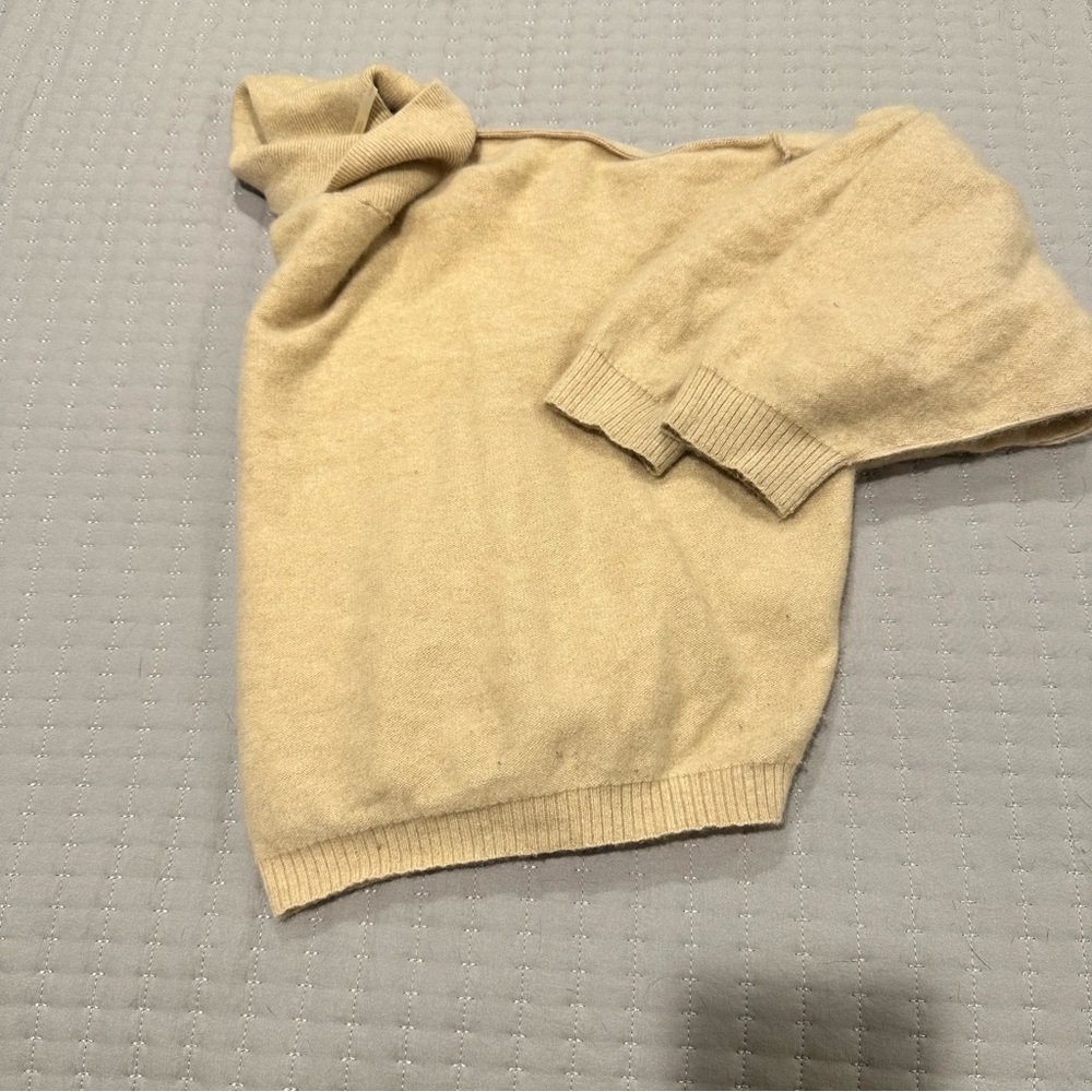 Free People Cashmere Cropped Sweater